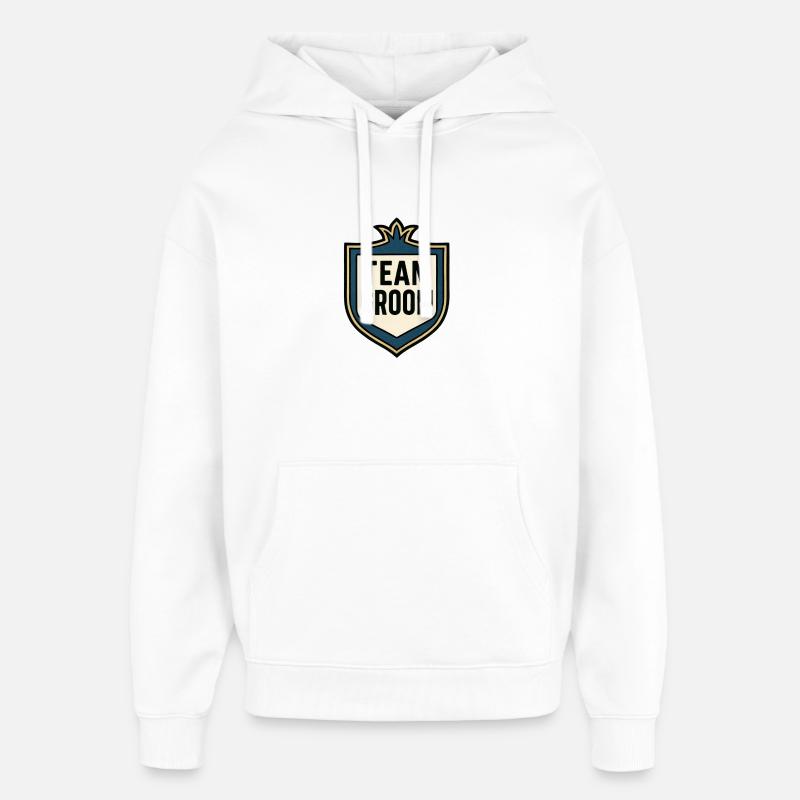 Equipe du Marié - EVG - Mariage - Sweat à capuche unisexe Stanley/Stella Oversized - blanc