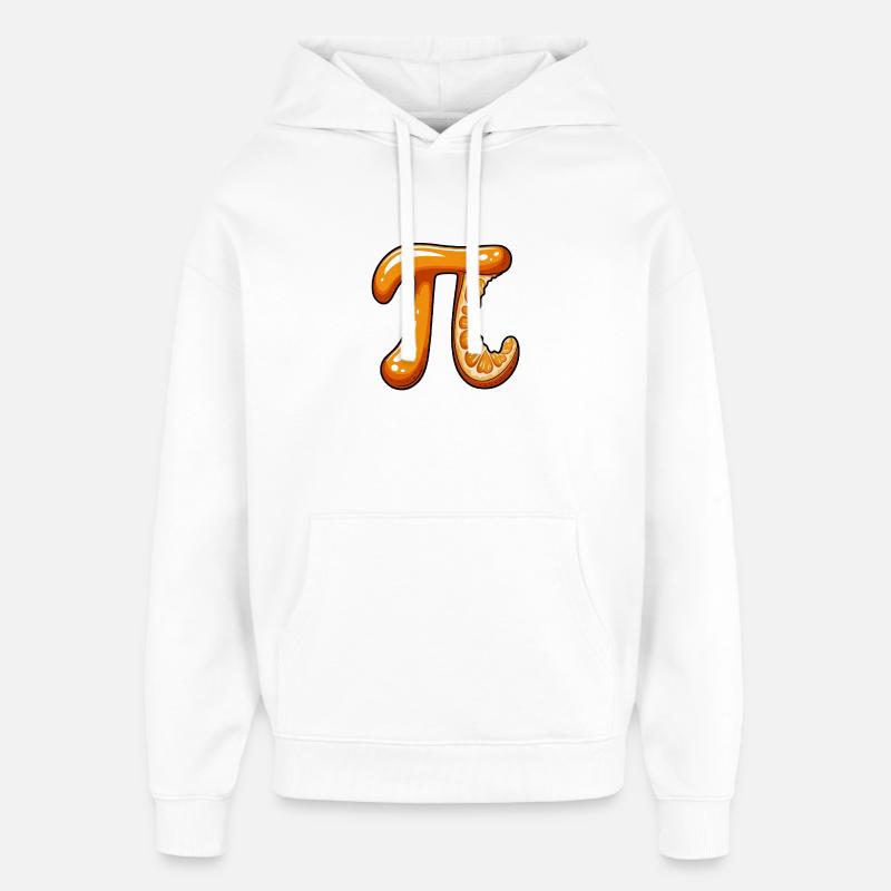 Orange Pi Math - Sweat à capuche unisexe Stanley/Stella Oversized - blanc