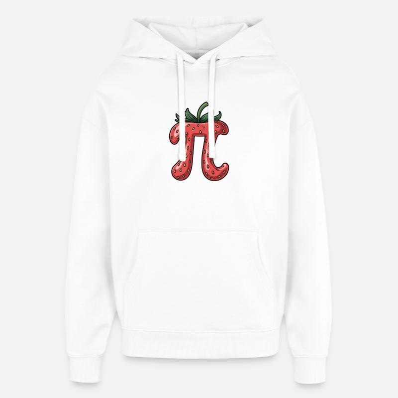 Fraise - Sweat à capuche unisexe Stanley/Stella Oversized - blanc