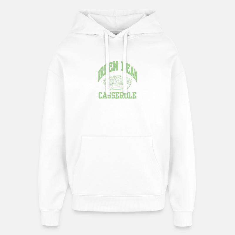 cool Casserole Haricots Verts - Sweat à capuche unisexe Stanley/Stella Oversized - blanc