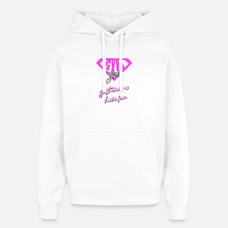 Aptitude - Sweat à capuche unisexe Stanley/Stella Oversized - blanc