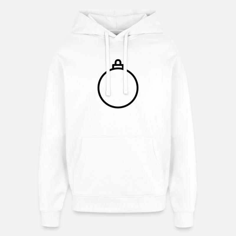 Bagatelle - Sweat à capuche unisexe Stanley/Stella Oversized - blanc