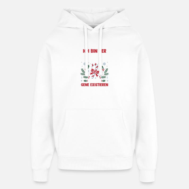 Noël du Père Noël - Sweat à capuche unisexe Stanley/Stella Oversized - blanc