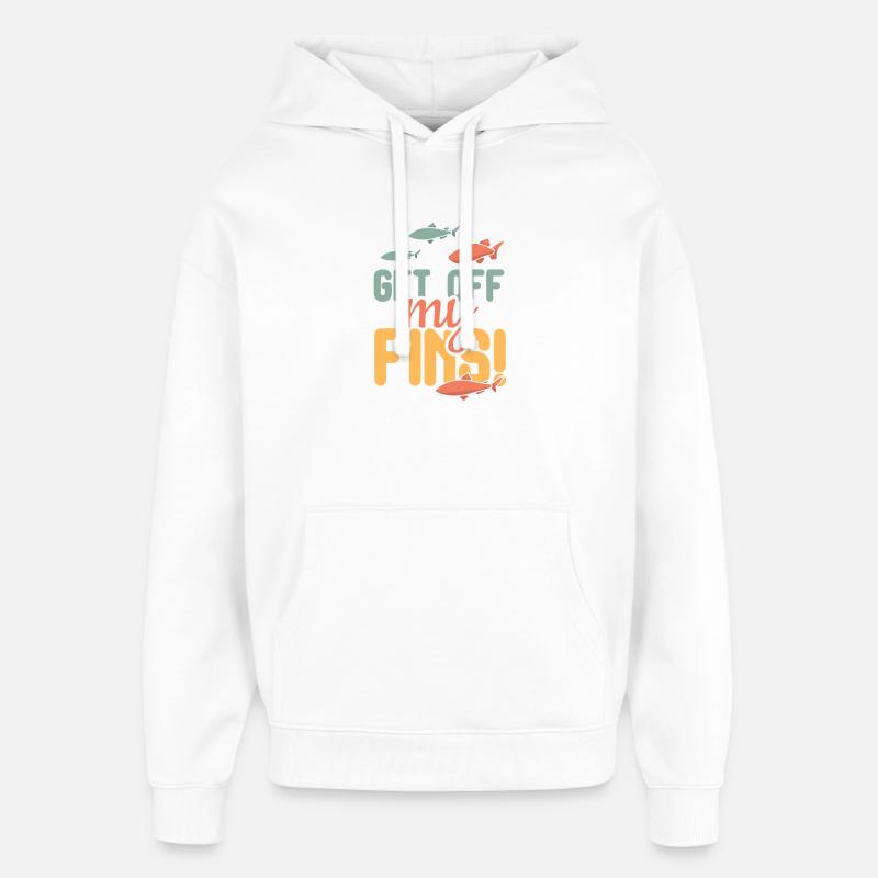 Plongeur Plongeur Snorkeling Plongeur récréatif - Sweat à capuche unisexe Stanley/Stella Oversized - blanc