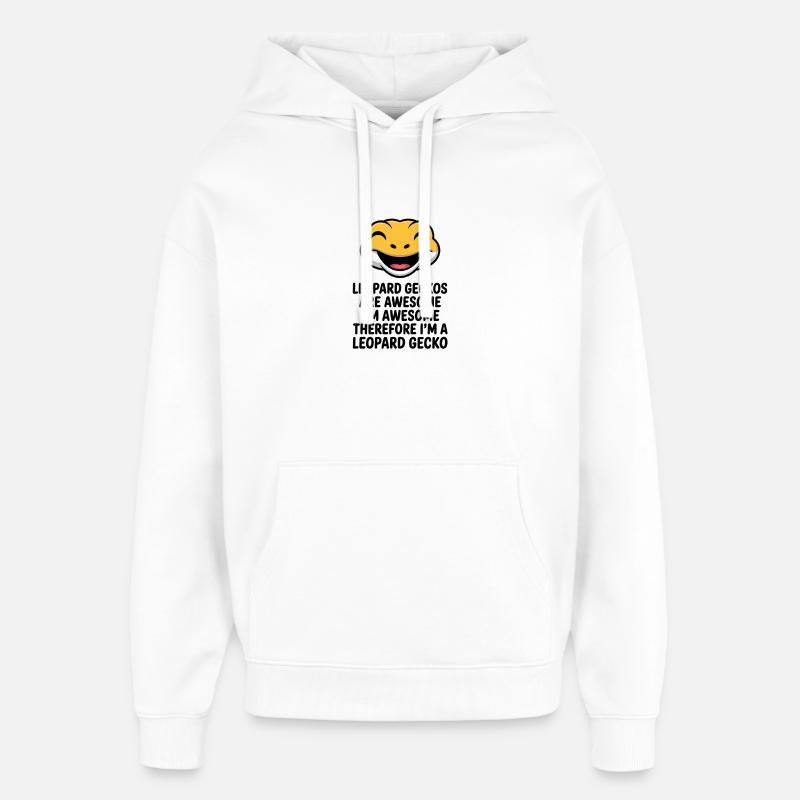 Riez avec une citation génétique audacieuse - Sweat à capuche unisexe Stanley/Stella Oversized - blanc