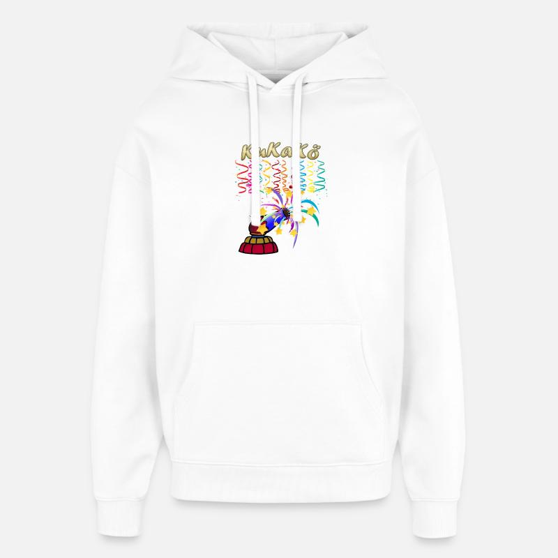KuKaKö - Carnaval Carnaval Lundi gras Köthen - Sweat à capuche unisexe Stanley/Stella Oversized - blanc
