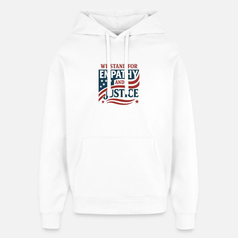 Forensic Nurse Practitioner Empathy & Justice - Oversized Unisex Hoodie von Stanley/Stella - Weiß