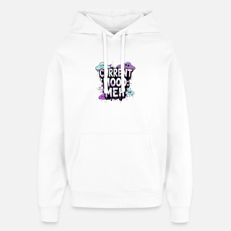 Plus d’idées de cadeau - Sweat à capuche unisexe Stanley/Stella Oversized - blanc