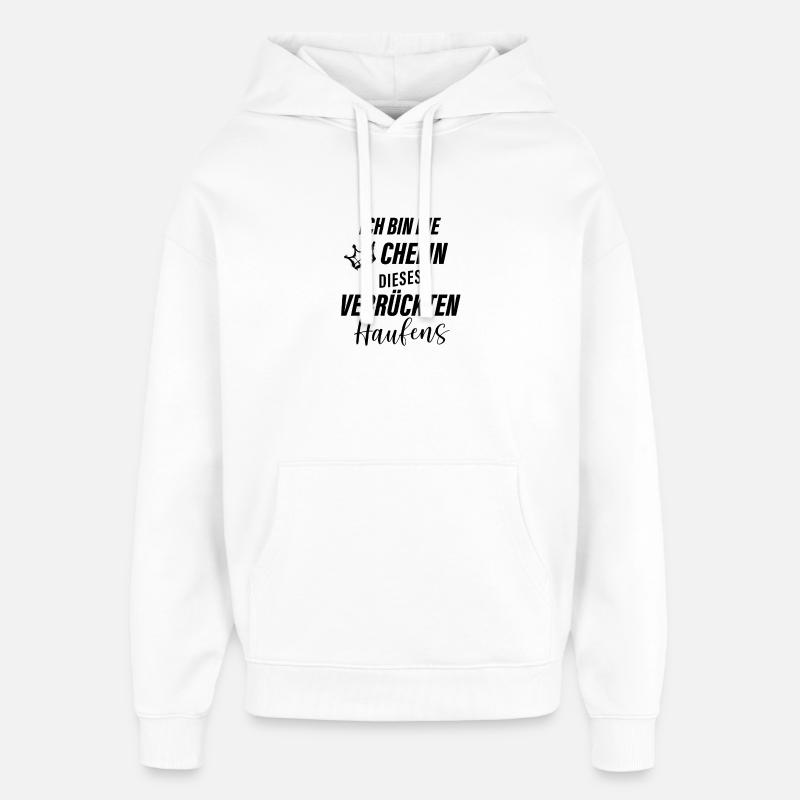 Patron de ces bandes de fous - Sweat à capuche unisexe Stanley/Stella Oversized - blanc