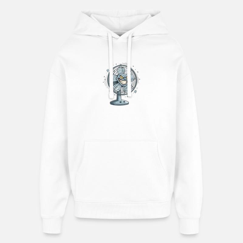Dessin animé de fans Grim - Sweat à capuche unisexe Stanley/Stella Oversized - blanc