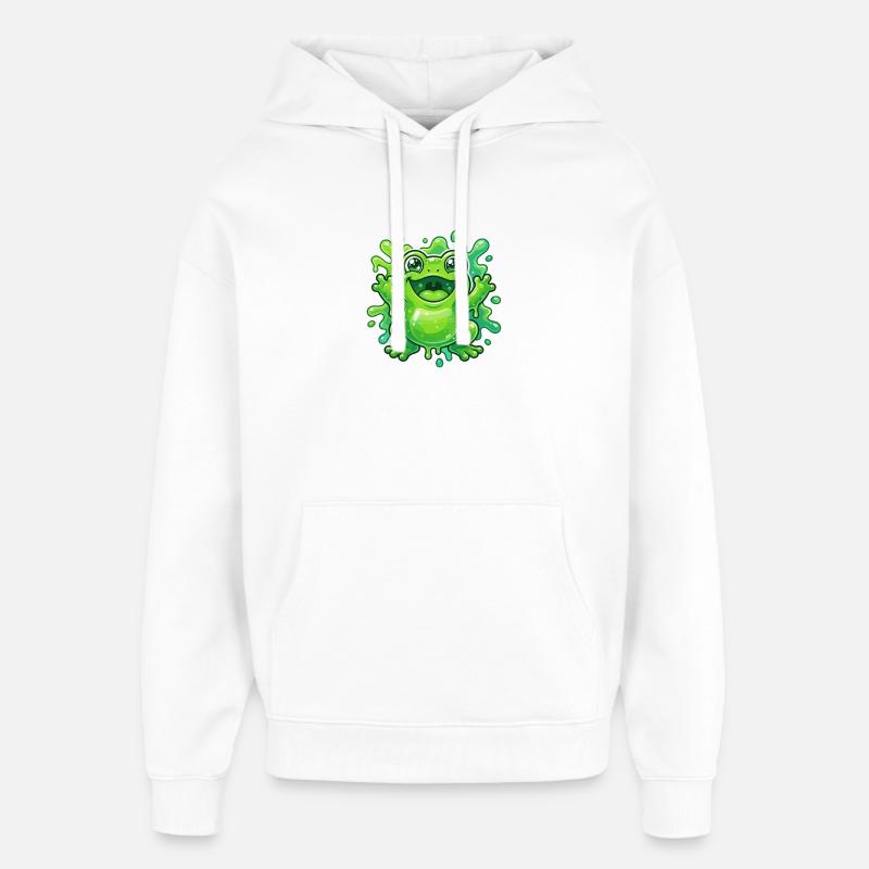 Happy Frog Spritz - Sweat à capuche unisexe Stanley/Stella Oversized - blanc