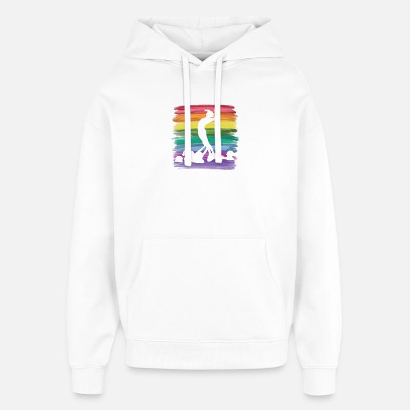 Natation artistique par équipe Natation synchronisée - Sweat à capuche unisexe Stanley/Stella Oversized - blanc