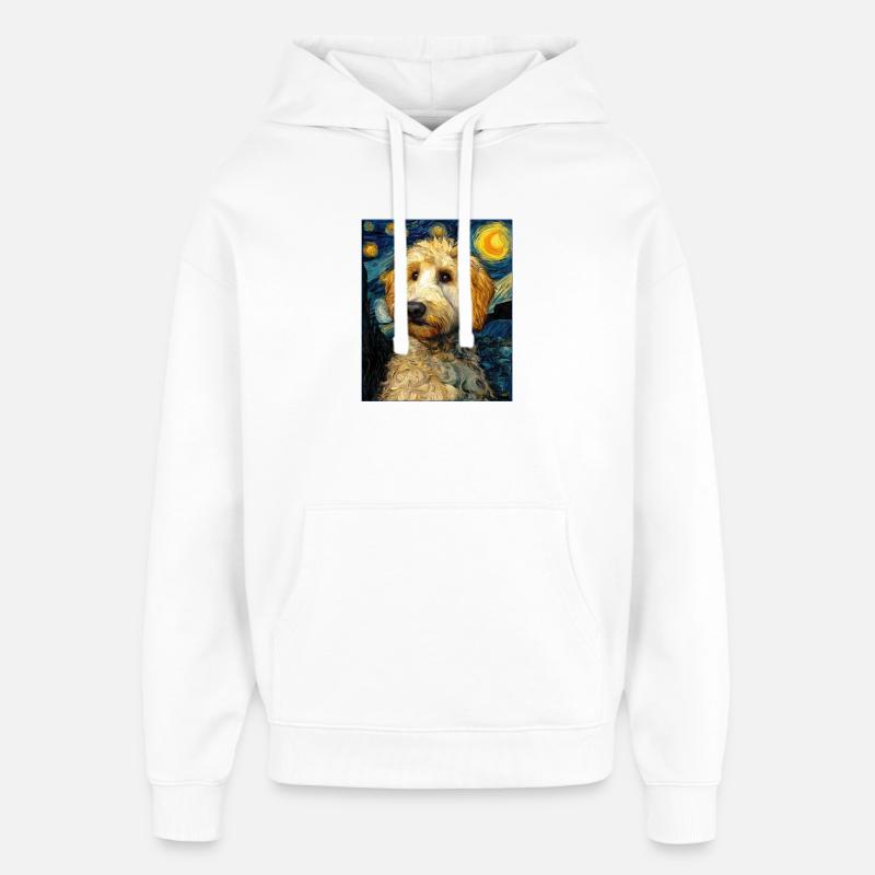 Havanese - Oversized Unisex Hoodie by Stanley/Stella - white