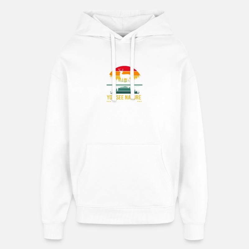 Archery Archery Archery - Oversized Unisex Hoodie by Stanley/Stella - white