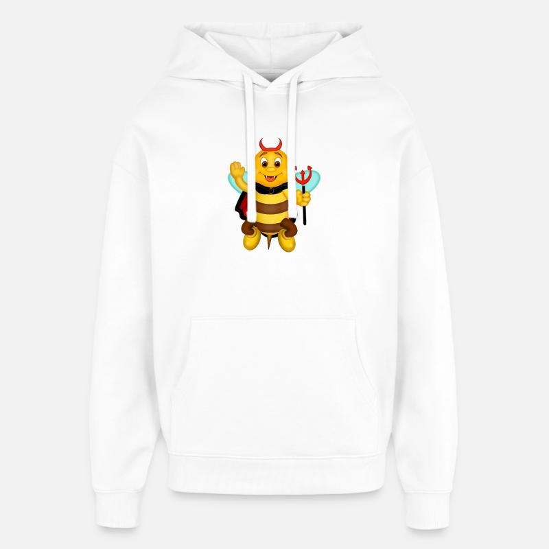 JOYEUX Halloween - Sweat à capuche unisexe Stanley/Stella Oversized - blanc