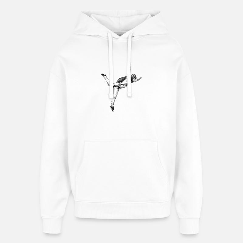 Vol libre - Sweat à capuche unisexe Stanley/Stella Oversized - blanc