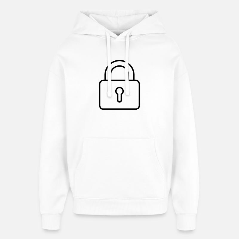 Cadenas - Sweat à capuche unisexe Stanley/Stella Oversized - blanc