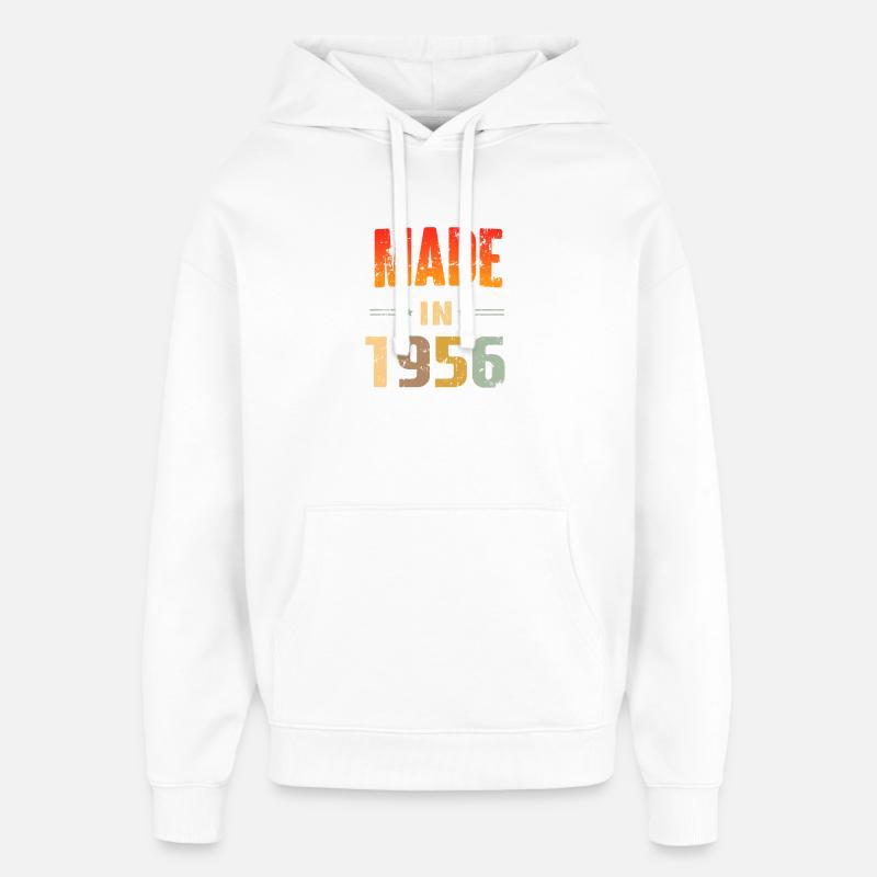grandpere Édition Limitée Humour Anniversaire 70 - Sweat à capuche unisexe Stanley/Stella Oversized - blanc
