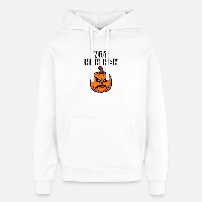 Pas Heh Heh - Sweat à capuche unisexe Stanley/Stella Oversized - blanc