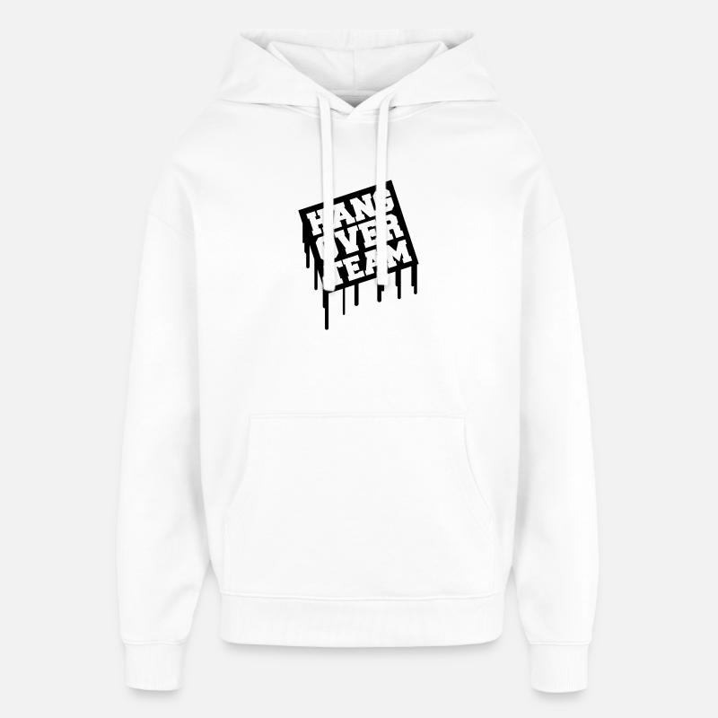 hangover_team01 - Sweat à capuche unisexe Stanley/Stella Oversized - blanc