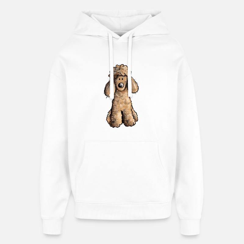 Mignon Caniche - Chien - Chiens - Sweat à capuche unisexe Stanley/Stella Oversized - blanc