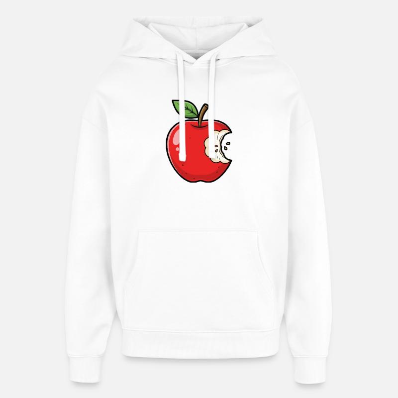Appel_hap_eruit - Sweat à capuche unisexe Stanley/Stella Oversized - blanc