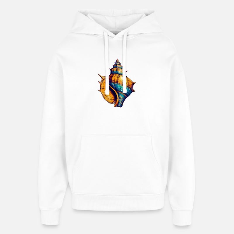 Coquille - Sweat à capuche unisexe Stanley/Stella Oversized - blanc