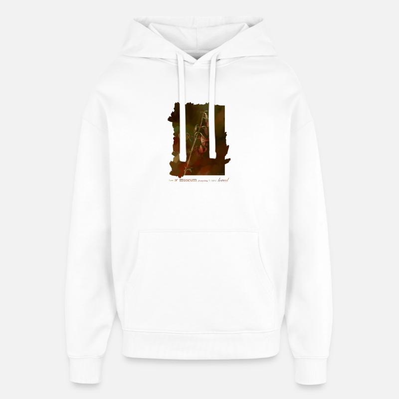 Lys - Sweat à capuche unisexe Stanley/Stella Oversized - blanc