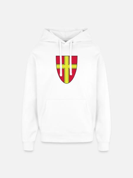 Vienna Vekto - Oversized Unisex Hoodie von Stanley/Stella - Weiß