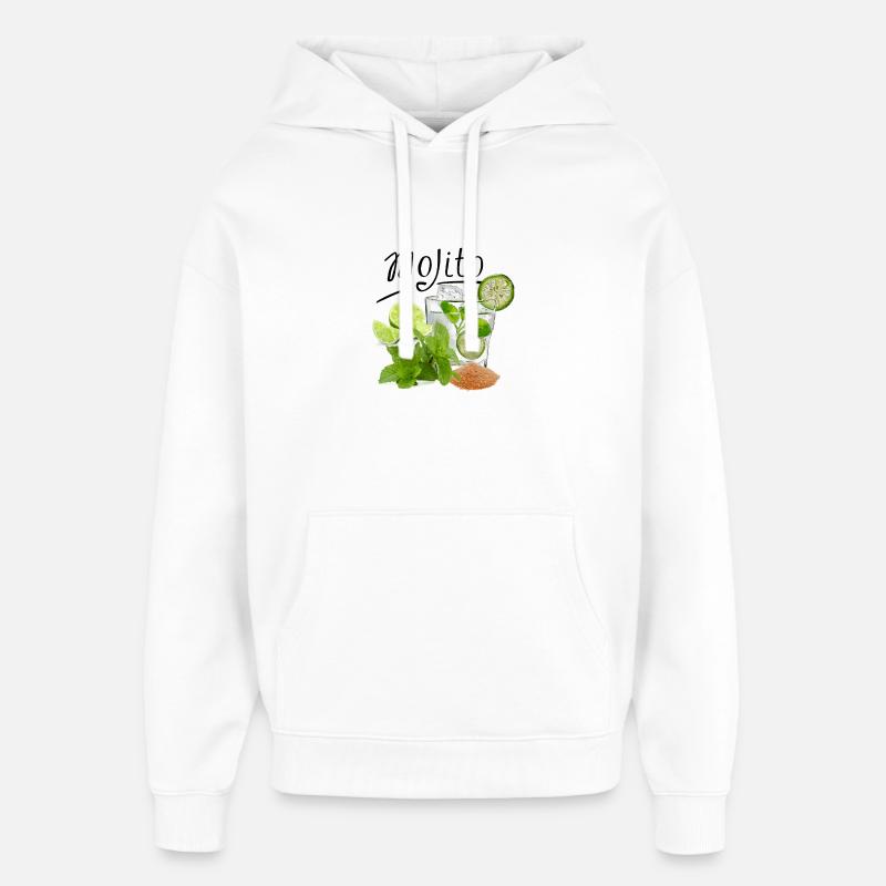 Mojito Drink ART - Oversized Unisex Hoodie von Stanley/Stella - Weiß