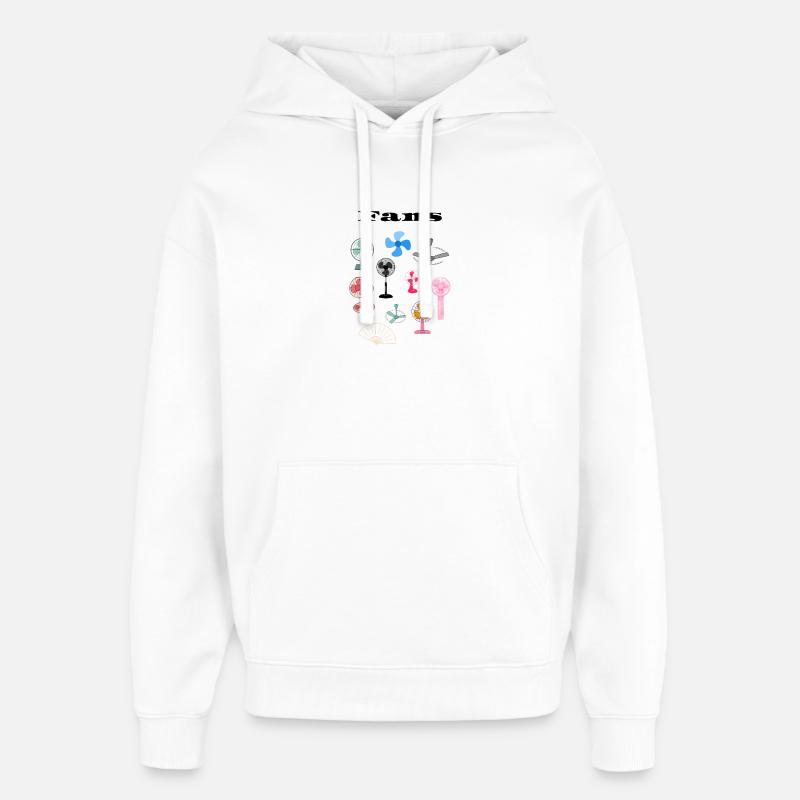 Une sélection de fans - Sweat à capuche unisexe Stanley/Stella Oversized - blanc