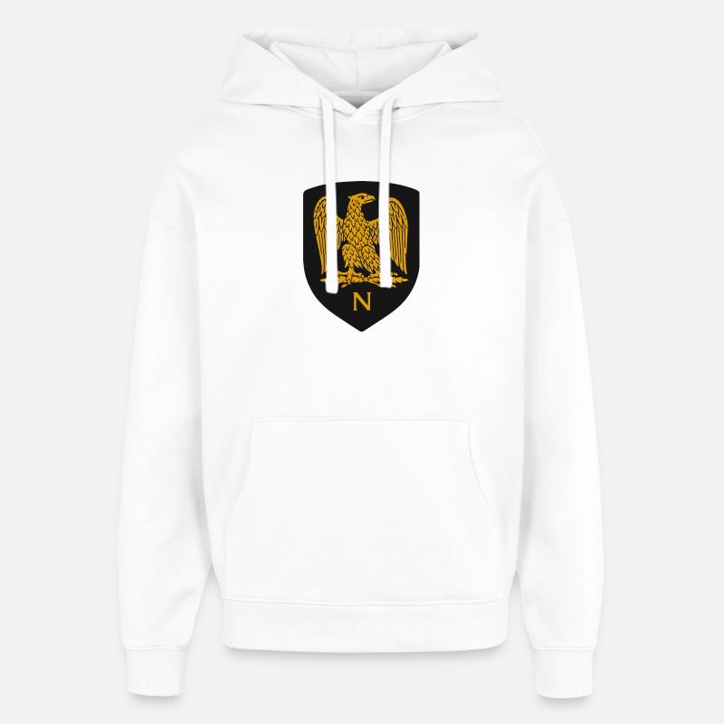 Eagle5 - Sweat à capuche unisexe Stanley/Stella Oversized - blanc