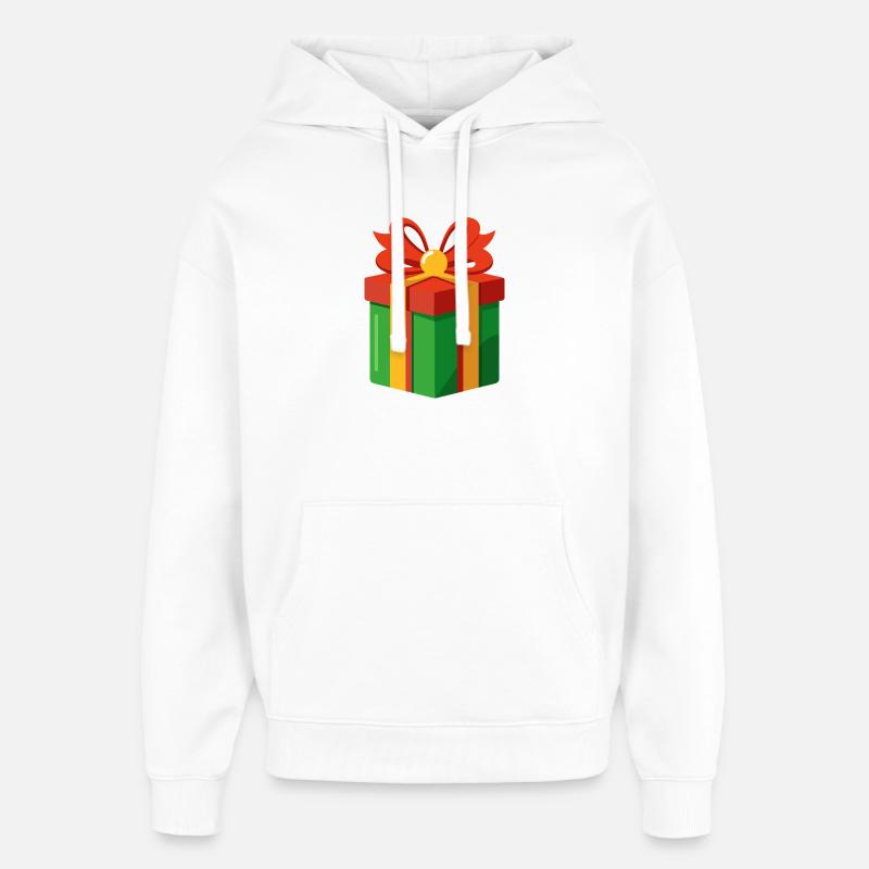 gift - Oversized Unisex Hoodie by Stanley/Stella - white