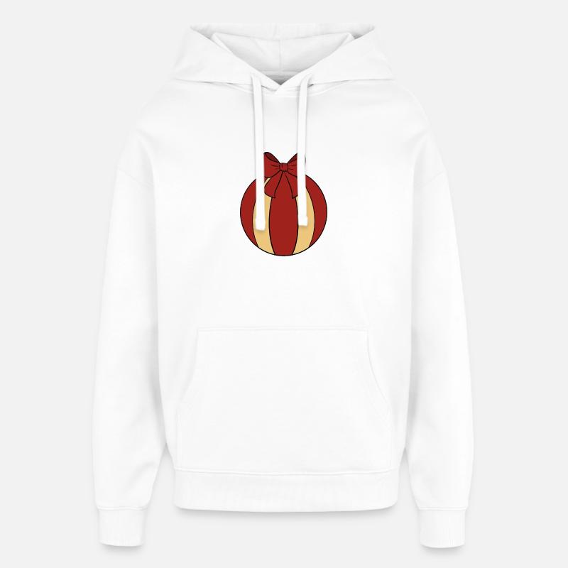 Weihnachtskugel  - Oversized Unisex Hoodie von Stanley/Stella - Weiß