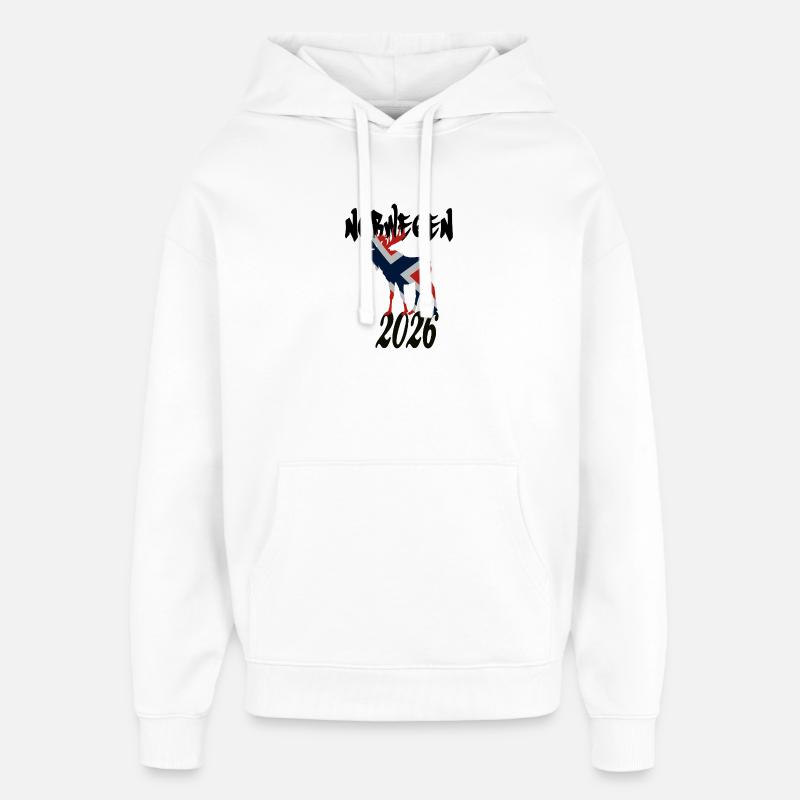 Orignal 2026 - Sweat à capuche unisexe Stanley/Stella Oversized - blanc