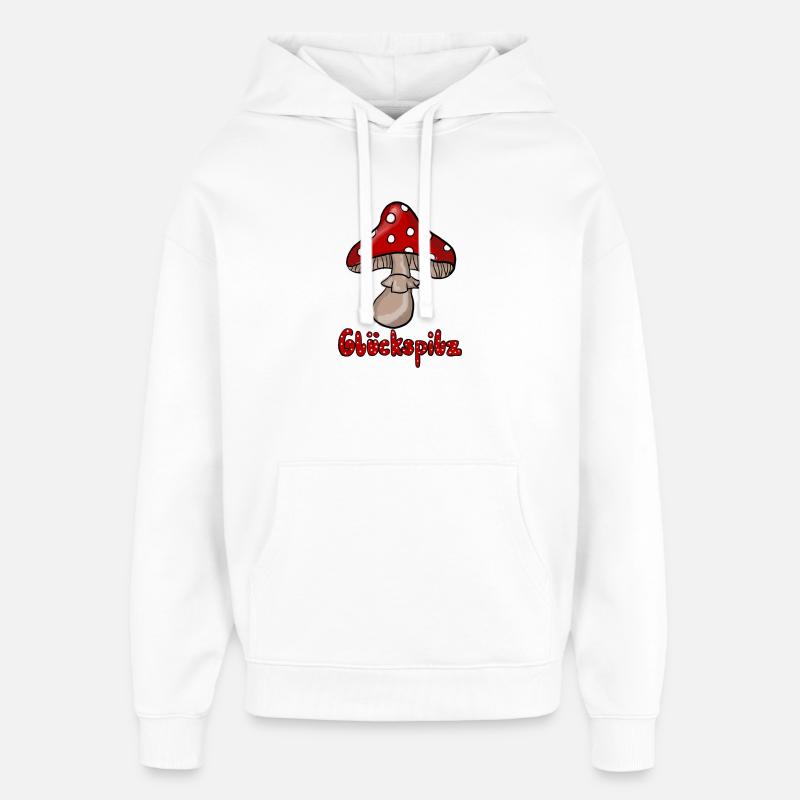 Veinard - Sweat à capuche unisexe Stanley/Stella Oversized - blanc