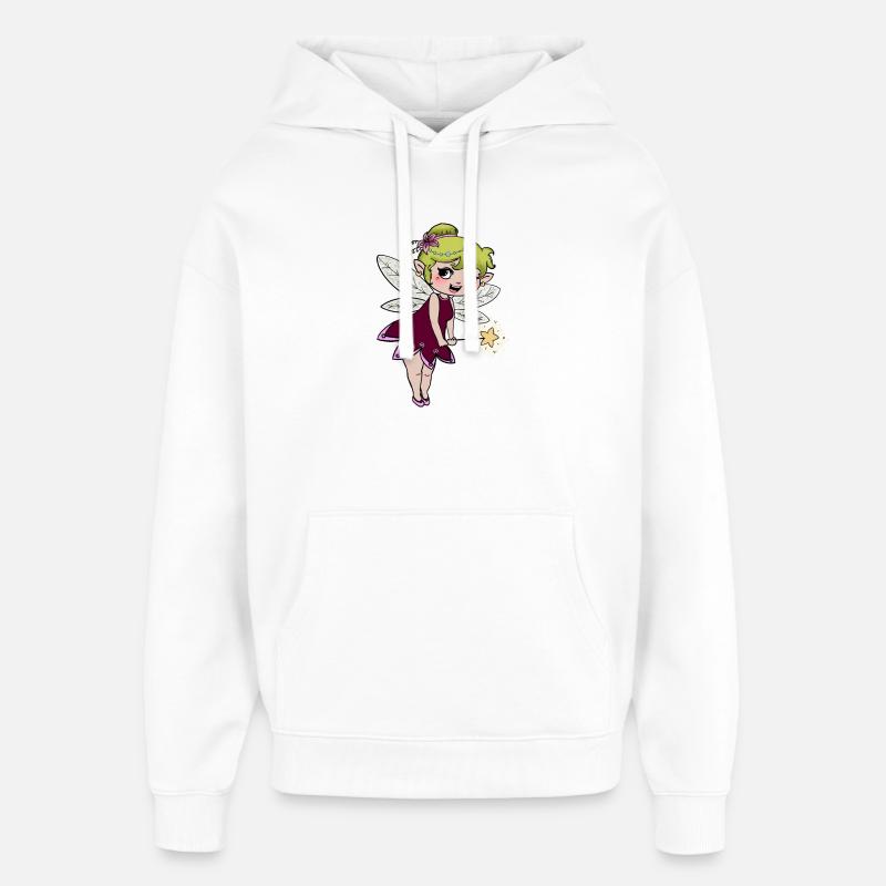 ... Faire un vœu - Sweat à capuche unisexe Stanley/Stella Oversized - blanc