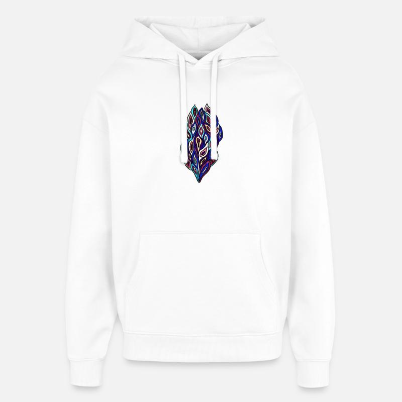 Vulve - Sweat à capuche unisexe Stanley/Stella Oversized - blanc