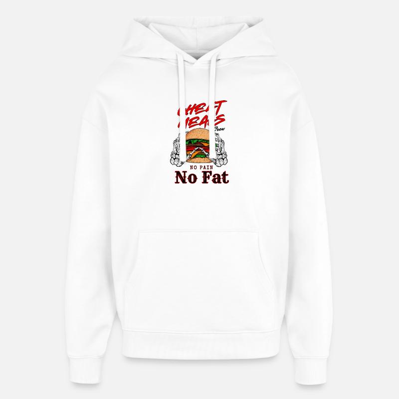 Cheat Meal Edition  - Sweat à capuche unisexe Stanley/Stella Oversized - blanc