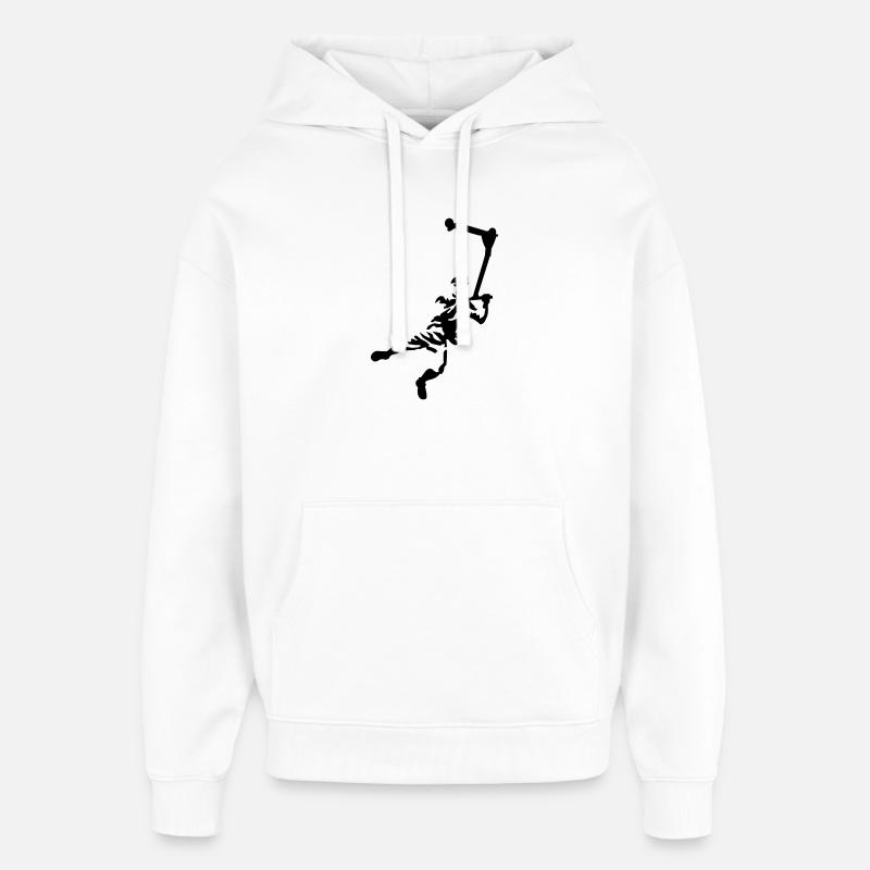 Trottinette - Sweat à capuche unisexe Stanley/Stella Oversized - blanc