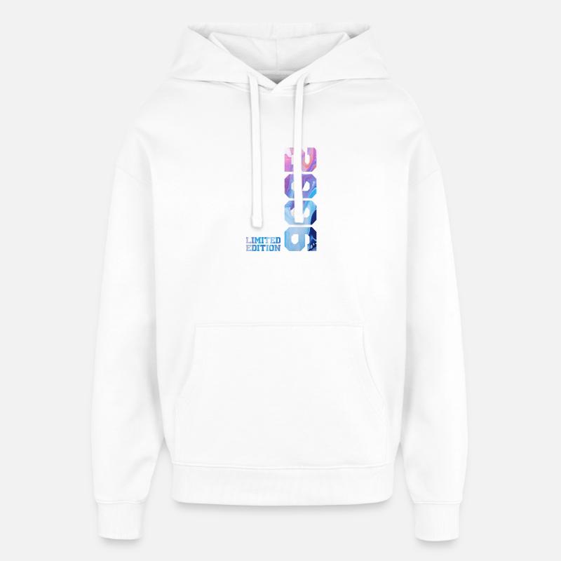Cadeau du 20e anniversaire 2006 - Sweat à capuche unisexe Stanley/Stella Oversized - blanc