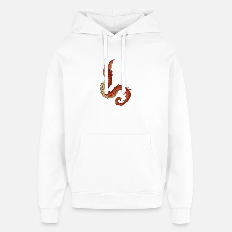 Pyreel - Sweat à capuche unisexe Stanley/Stella Oversized - blanc