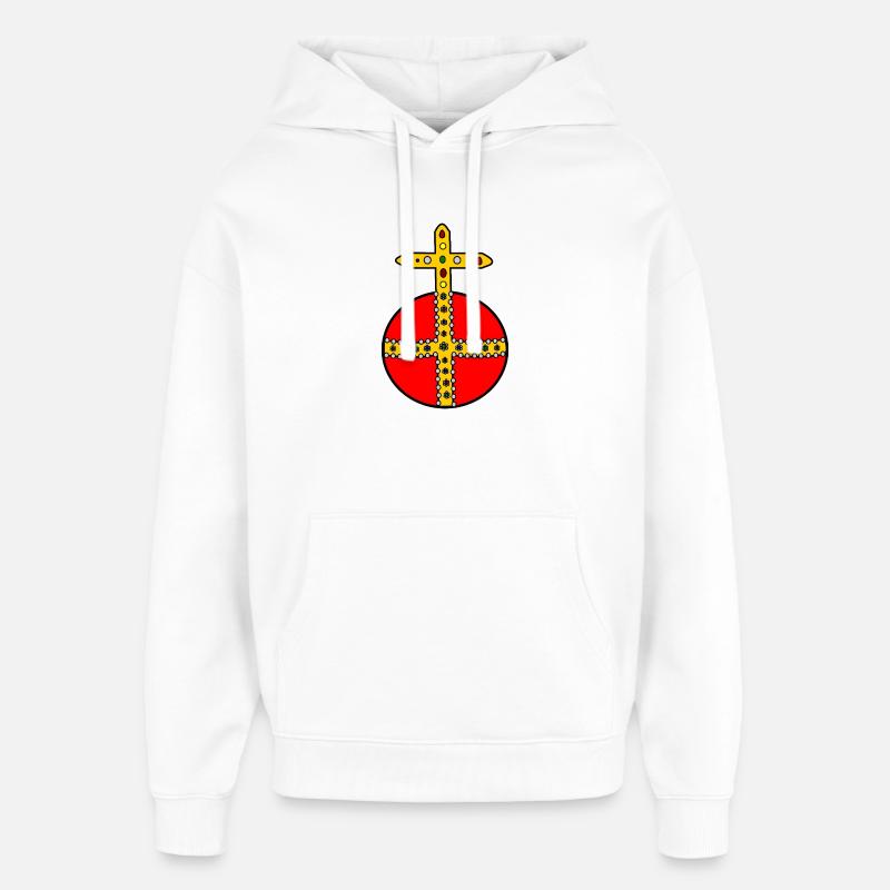Orbe - Sweat à capuche unisexe Stanley/Stella Oversized - blanc