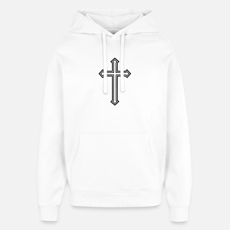 Evil Can Never Be Dead Enough - Oversized Unisex Hoodie von Stanley/Stella - Weiß