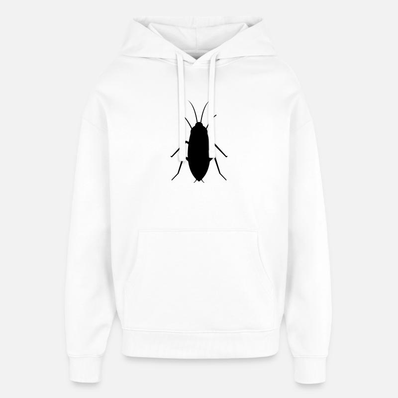cafard - Sweat à capuche unisexe Stanley/Stella Oversized - blanc