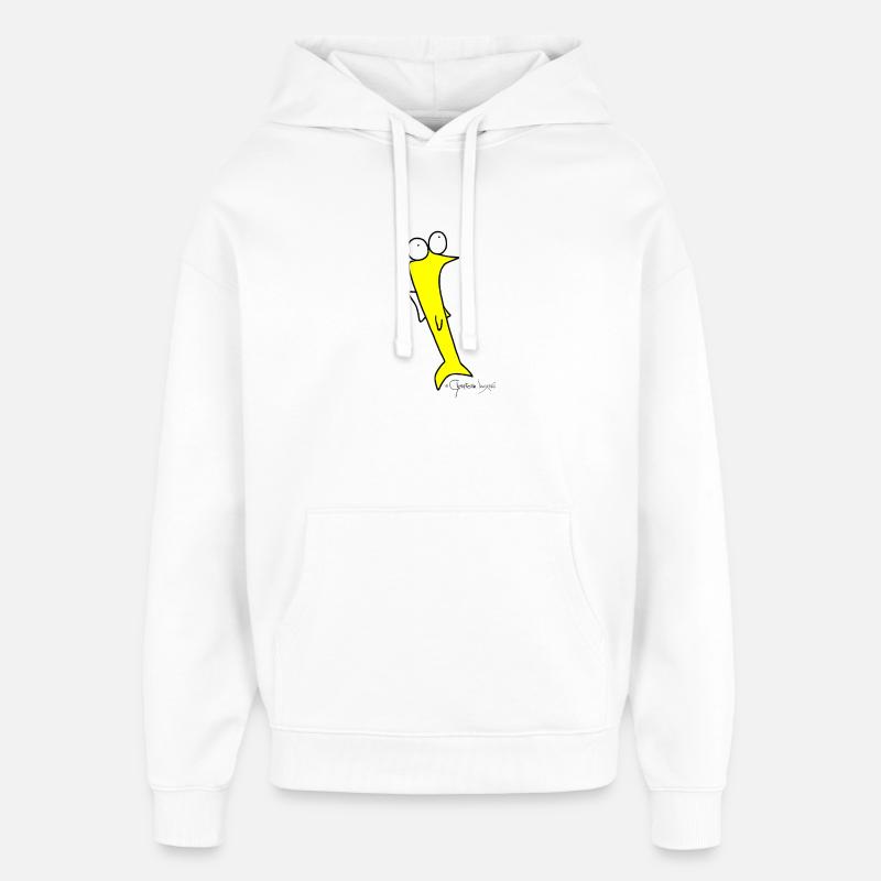 Cafard © Chyropterum Innoxius - Sweat à capuche unisexe Stanley/Stella Oversized - blanc