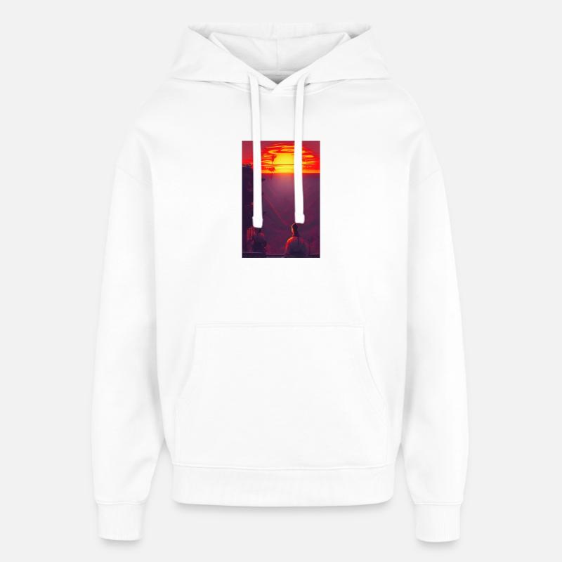 Samouraï 3 - Sweat à capuche unisexe Stanley/Stella Oversized - blanc