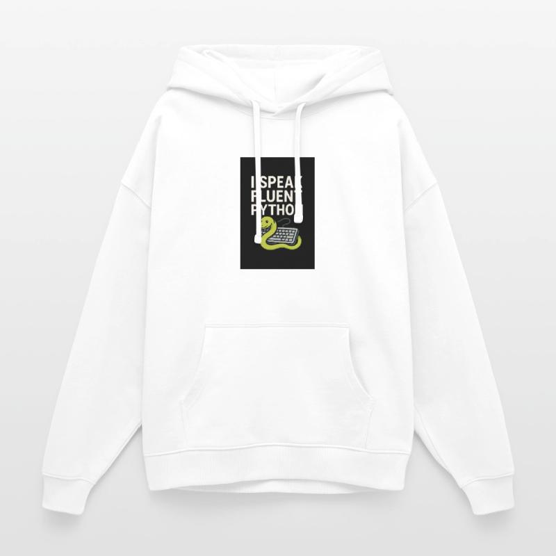 Python-Codierungsschlange Oversized Unisex Hoodie von Stanley/Stella