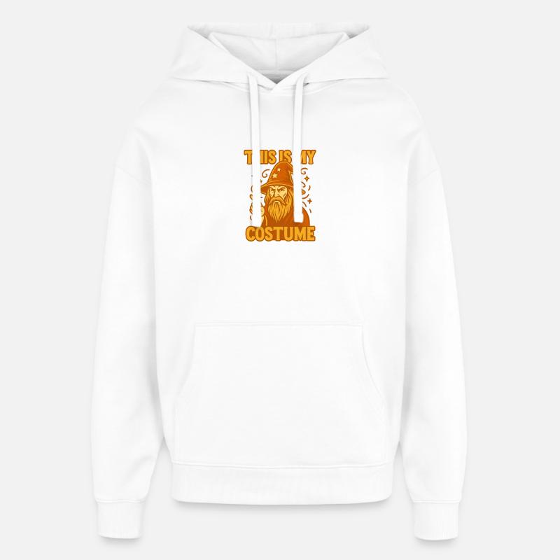 C’est mon costume - Sweat à capuche unisexe Stanley/Stella Oversized - blanc