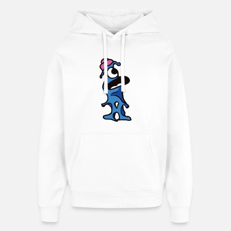 Horst extraterrestre - Sweat à capuche unisexe Stanley/Stella Oversized - blanc